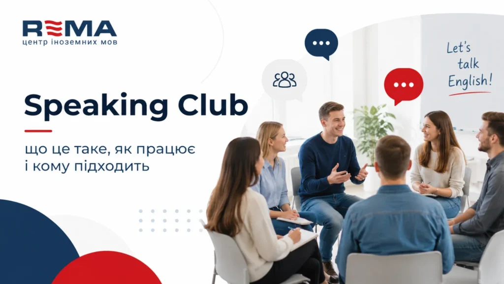 Переваги розмовного клубу англійської