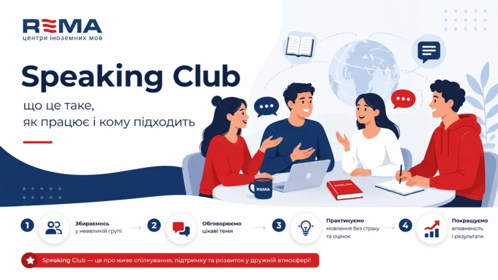 Для кого підходить Speaking Club